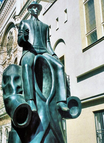 Kafka Statue, Prague