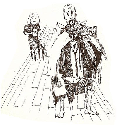 Illustration from theatrical minutes